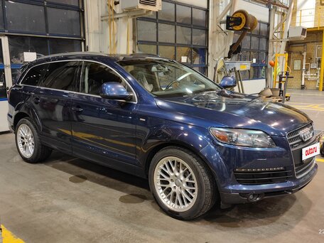 2007 Audi Q7 I (4L), синий, 900000 рублей, вид 2