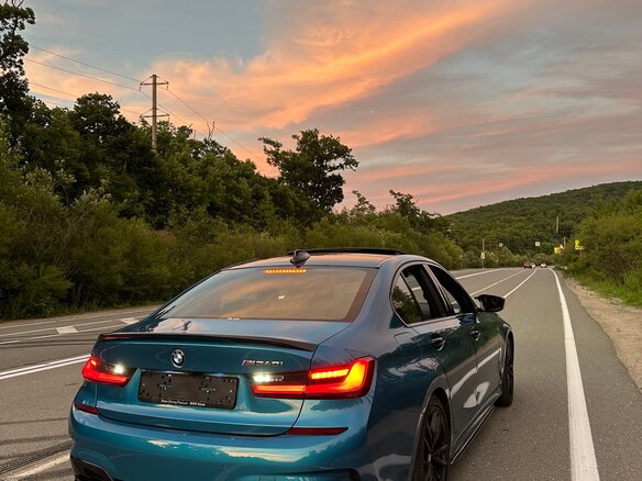 2020 BMW 3 серии M340i VII (G2x), синий, 7700000 рублей - вид 5