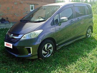 2014 Honda Freed I Рестайлинг 2, серый, 1220000 рублей, вид 4