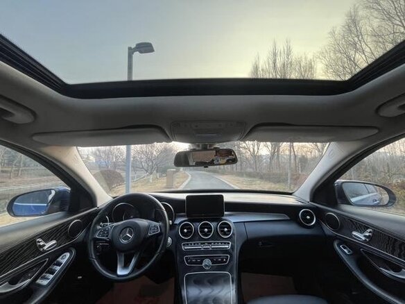 2019 Mercedes-Benz C-Класс 180 IV (W205) Рестайлинг, синий - вид 5