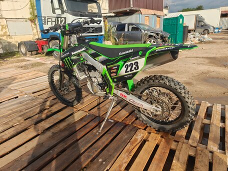 2021 Kawasaki KX 250, зелёный, 710000 рублей, вид 1
