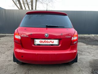 2013 Skoda Fabia II Рестайлинг, красный, 465000 рублей, вид 5
