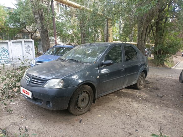 2006 Renault Logan I, серый - вид 1