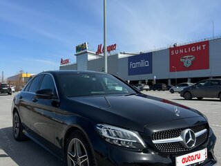 2020 Mercedes-Benz C-Класс 200 IV (W205) Рестайлинг, чёрный, 4035000 рублей, вид 3