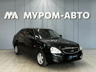 2010 Lada (ВАЗ) Priora I, чёрный, 270000 рублей, вид 1
