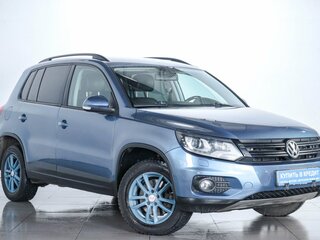 2011 Volkswagen Tiguan I Рестайлинг, синий, 1339000 рублей, вид 2