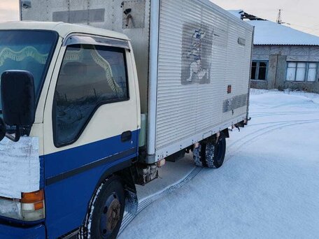 1997 Isuzu Elf (N-series), бежевый, 1435000 рублей, вид 2