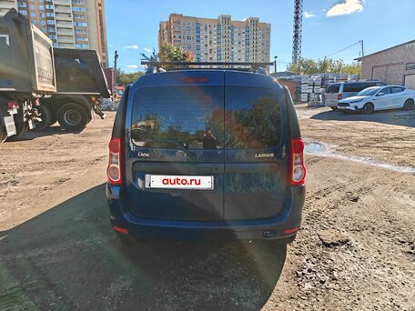 2017 Lada (ВАЗ) Largus I, синий, вид 4