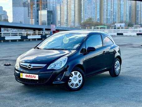 2011 Opel Corsa D Рестайлинг II, чёрный, 555000 рублей, вид 1