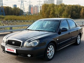 2008 Hyundai Sonata ТагАЗ IV (EF) Рестайлинг, синий, 325000 рублей, вид 1