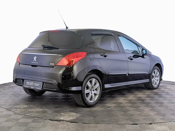 2012 Peugeot 308 I Рестайлинг, чёрный - вид 4