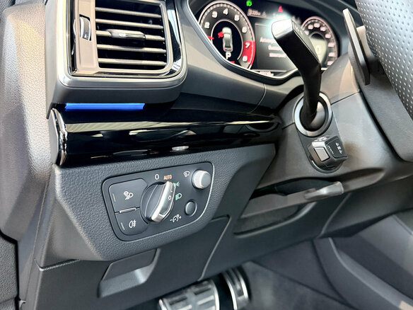 2021 Audi Q5 45 TFSI II (FY) Рестайлинг, синий - вид 15