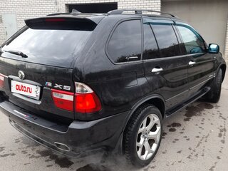2003 BMW X5 3.0i I (E53) Рестайлинг, чёрный, 1050000 рублей, вид 4