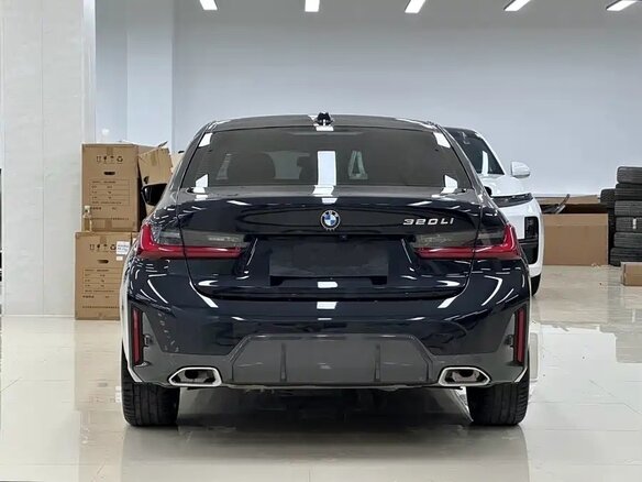 2022 BMW 3 серии Long 320Li VII (G2x) Рестайлинг, чёрный, 2888008 рублей - вид 4