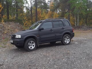 2002 Suzuki Grand Vitara I Рестайлинг, чёрный, 650000 рублей, вид 2