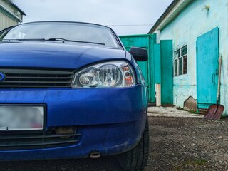 2011 Lada (ВАЗ) Kalina I, синий, 190000 рублей, вид 3
