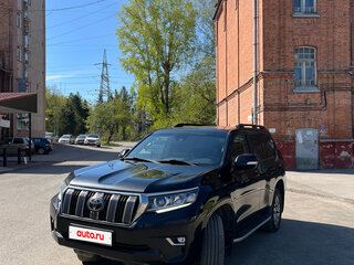 2018 Toyota Land Cruiser Prado 150 Series Рестайлинг 2, чёрный, 3550000 рублей, вид 2