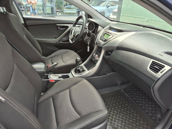 2013 Hyundai Elantra V (MD), синий - вид 6