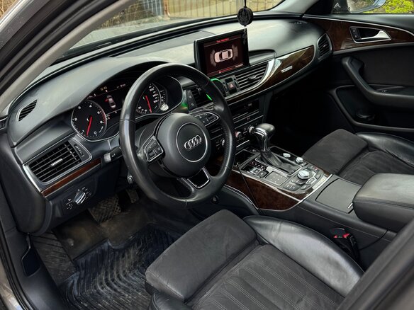 2011 Audi A6 IV (C7), серый, 1820000 рублей - вид 8