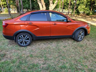 2019 Lada (ВАЗ) Vesta Cross I, оранжевый, 890000 рублей, вид 3