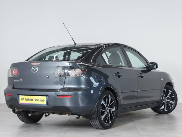 2008 Mazda 3 I (BK) Рестайлинг, серый - вид 5