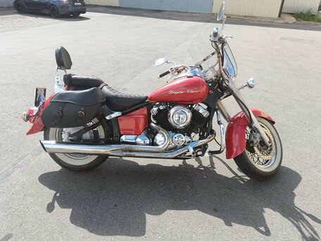2000 Yamaha XVS400 Drag Star, красный, 490000 рублей, вид 3