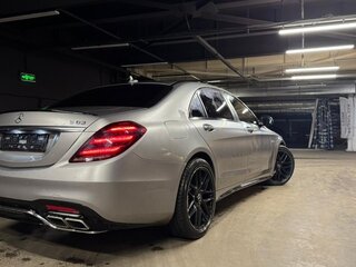 2017 Mercedes-Benz S-Класс AMG 63 AMG Long III (W222, C217) Рестайлинг, серый, 7500000 рублей, вид 5