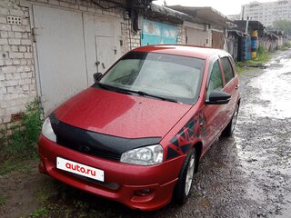 2006 Lada (ВАЗ) Kalina I, красный, 250000 рублей, вид 1