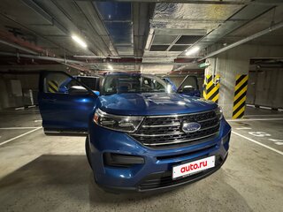 2020 Ford Explorer VI, синий, 3700000 рублей, вид 2