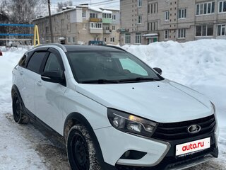 2019 Lada (ВАЗ) Vesta SW Cross I, белый, 1150000 рублей, вид 1