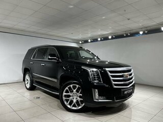 2017 Cadillac Escalade IV, чёрный, 4190000 рублей, вид 3