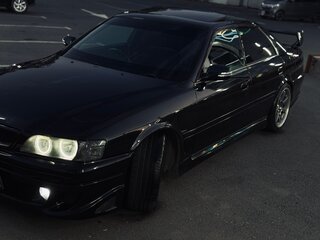 2000 Toyota Chaser VI (X100) Рестайлинг, чёрный, 1900000 рублей, вид 1