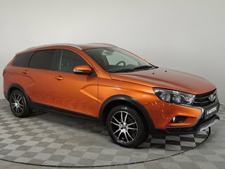 2019 Lada (ВАЗ) Vesta SW Cross I, оранжевый, 1290000 рублей, вид 3