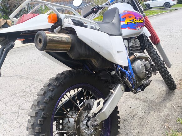 1996 Yamaha TT-R250, белый, 230000 рублей - вид 8