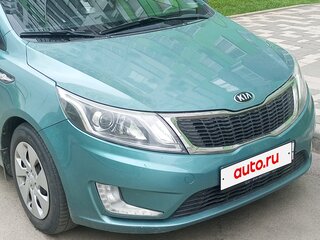 2012 Kia Rio III, зелёный, 850000 рублей, вид 3
