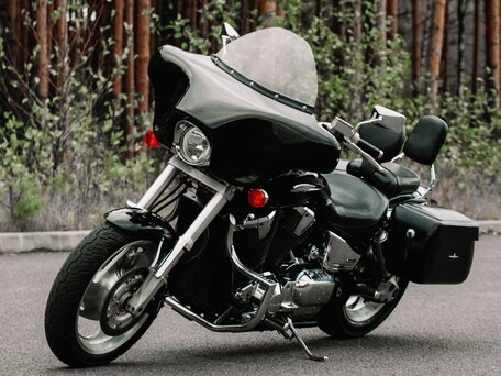 2003 Honda VTX 1800, чёрный, 750000 рублей, вид 5