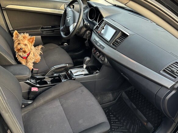 2010 Mitsubishi Lancer X, чёрный, 720000 рублей - вид 10