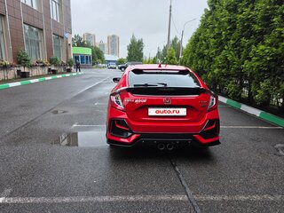2020 Honda Civic X Рестайлинг, красный, 1650000 рублей, вид 5