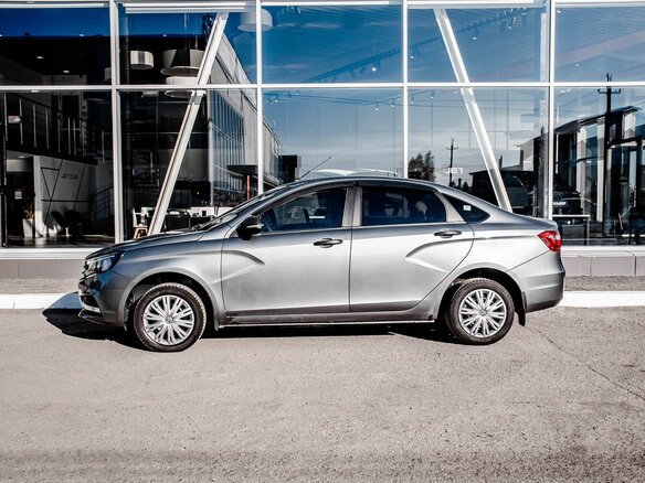 2017 Lada (ВАЗ) Vesta I, серый, 729000 рублей - вид 6