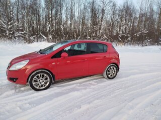2008 Opel Corsa D, красный, 400000 рублей, вид 3