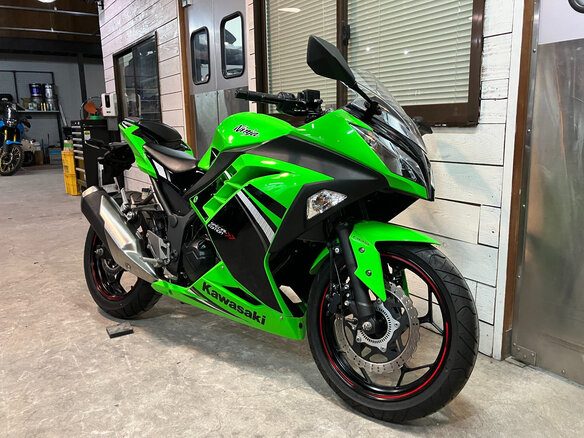 2014 Kawasaki Ninja 250R, зелёный, 399000 рублей - вид 1