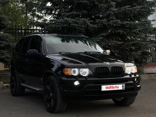 2001 BMW X5 3.0i I (E53), чёрный, 1000000 рублей, вид 3