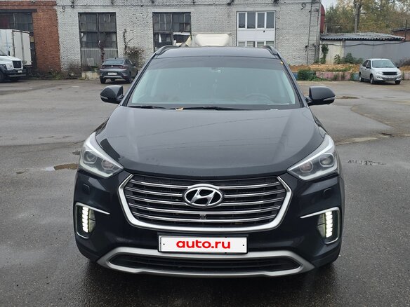 2016 Hyundai Santa Fe Grand III Рестайлинг, чёрный, 2450000 рублей