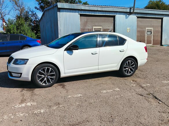 2015 Skoda Octavia III (A7), белый, 875000 рублей - вид 3