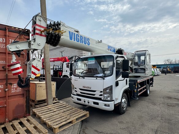 2026 Isuzu Автокран, белый, 10058280 рублей - вид 10
