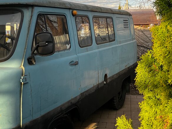 1998 УАЗ 3909, голубой, 190000 рублей - вид 2