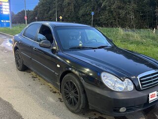 2006 Hyundai Sonata ТагАЗ IV (EF) Рестайлинг, чёрный, 215000 рублей, вид 5