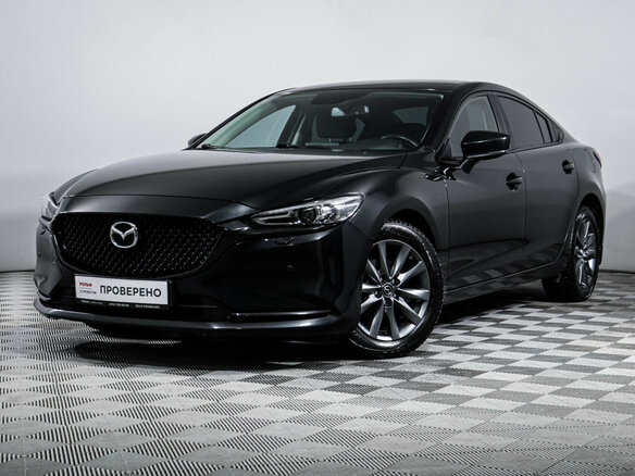 2021 Mazda 6 III (GJ) Рестайлинг 2, чёрный, 2575000 рублей