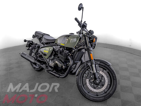 2026 Royal Enfield Shotgun, зелёный, 732000 рублей, вид 2