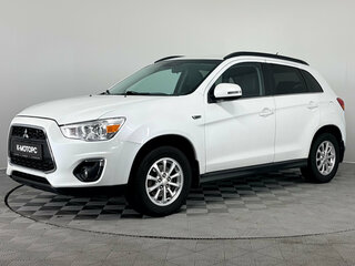 2013 Mitsubishi ASX I Рестайлинг, белый, 1250000 рублей, вид 1